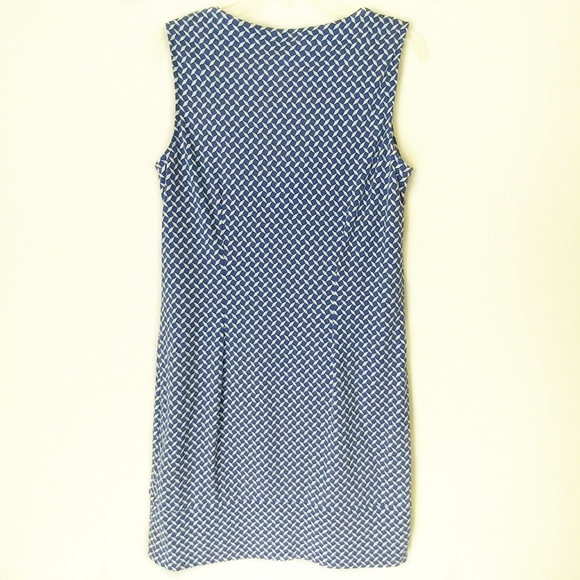 NY&C Sleeveless Geometric Shift Dress - Picture 2 of 6
